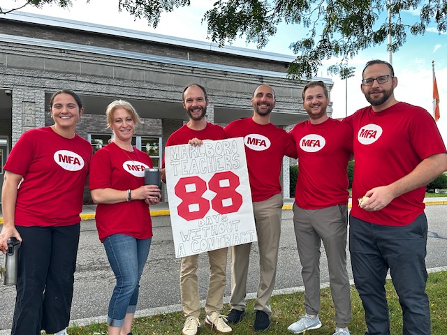 Marlboro Faculty Rally Over Expired Contract