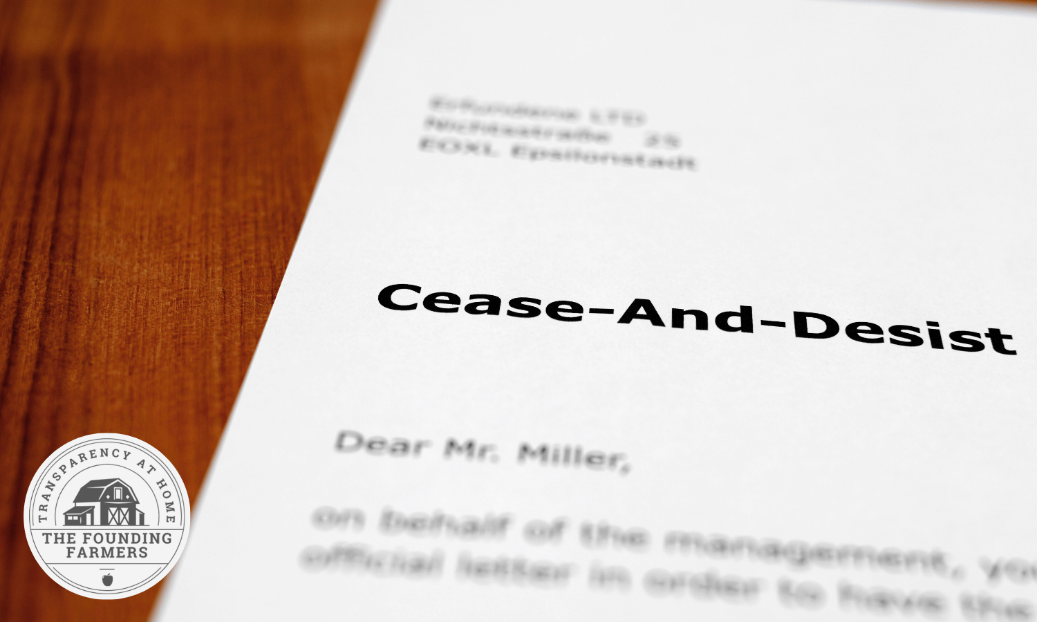 Marlborough Supervisor Acknowledges Cease-and-Desist Notice to Online Group